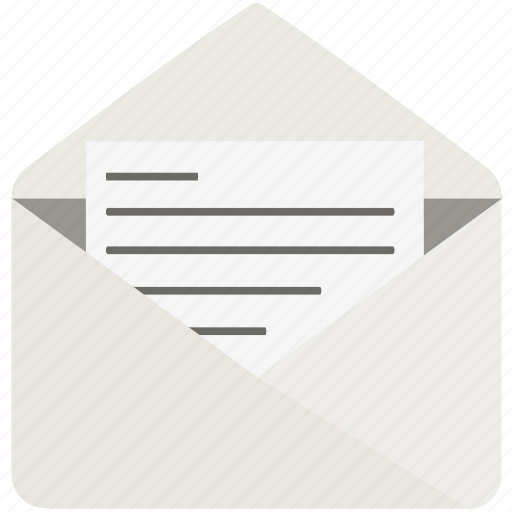 Letter, mail, open, email, message, envelope, inbox icon - Download on Iconfinder