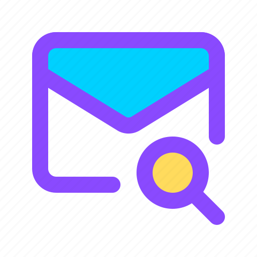 Mail, search, find, mildfier, email, message, envelope icon - Download on Iconfinder