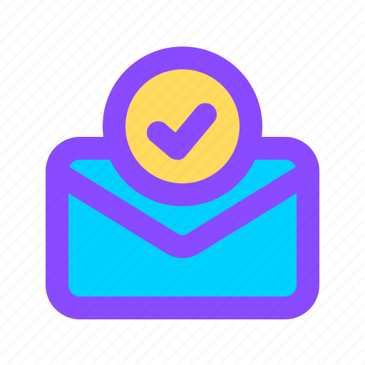 Mail, email, message, envelope, letter, inbox, correct icon - Download on Iconfinder