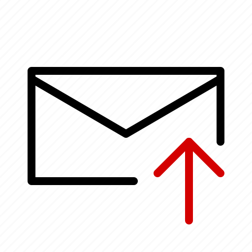 Mail, message, notification, send, upload icon - Download on Iconfinder