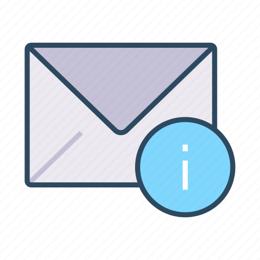 Mail, mail info, info, email, letter, envelope icon - Download on Iconfinder