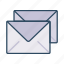 mail, mails, emails, message, letter, envelope 