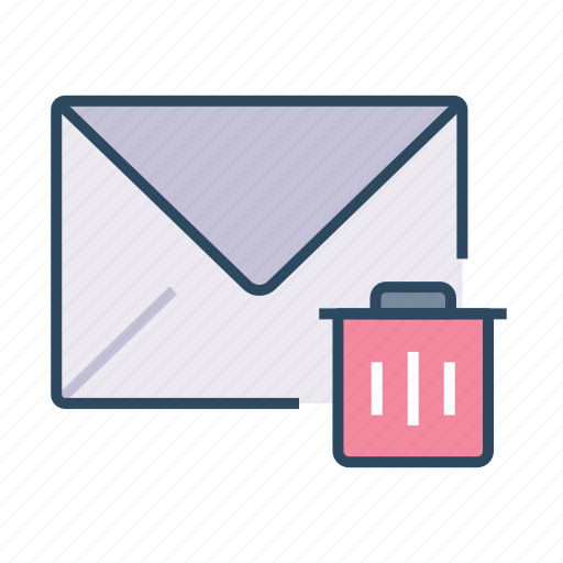 Mail, delete mail, delete, email, letter, envelope icon - Download on Iconfinder