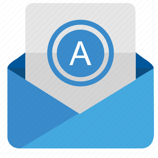 A, email, letter, mail, message icon - Download on Iconfinder