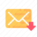 inbox, mail, message
