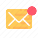 mail, message, notification, unread