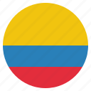 colombia, colombian, country, flag