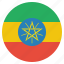 country, ethiopia, ethiopian, flag 