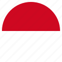 country, flag, indonesia, indonesian
