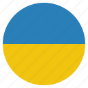 country, flag, ukraine