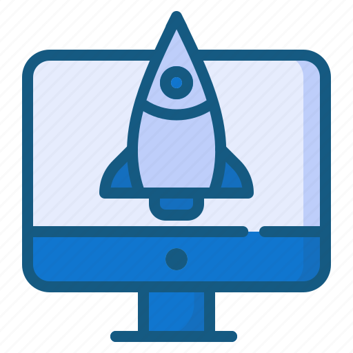 Launch, marketing, rocket, seo, website icon - Download on Iconfinder