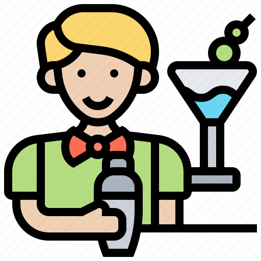 Bar, barman, bartender, cocktail, mixologist icon - Download on Iconfinder