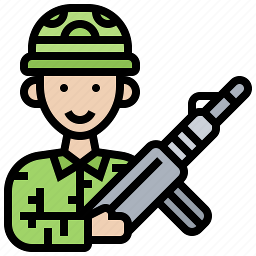 Army, military, security, sniper, soldier icon - Download on Iconfinder