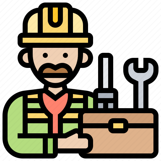 Handyman, maintenance, mechanic, repair, technician icon - Download on Iconfinder
