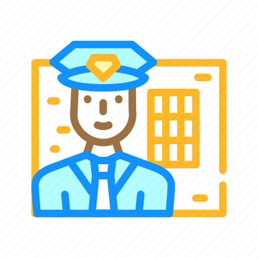 Policeman, worker, male, occupation, job, miner icon - Download on Iconfinder