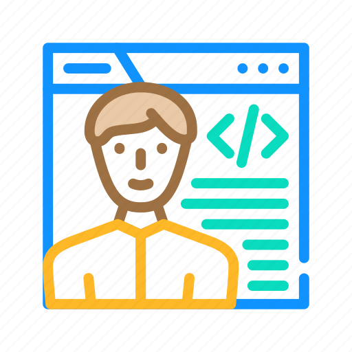 Programmer, worker, male, occupation, job, policeman icon - Download on Iconfinder