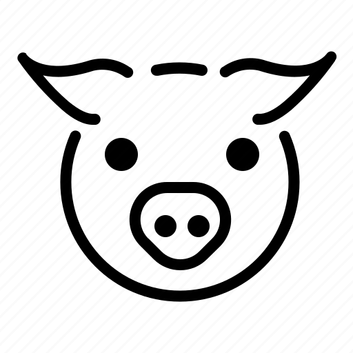 Pig, mammal, piggy, animal icon - Download on Iconfinder