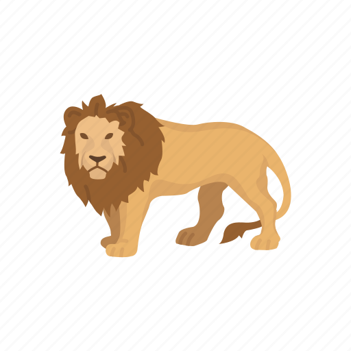 Alpha, animals, feline, lion, mammal, panther, predator icon - Download on Iconfinder