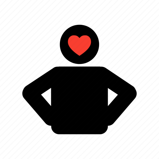 Heart, hearts, love, lovestruck, man, minimal, valentine icon - Download on Iconfinder