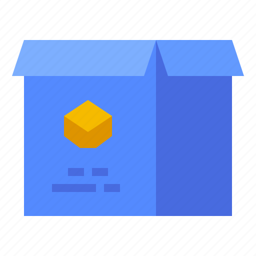 Box, package, packaging, product, production icon - Download on Iconfinder