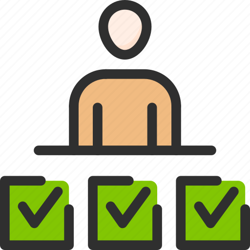 Achivement, business, man, management, quiz, task, test icon - Download on Iconfinder