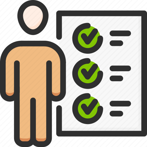 Achivement, business, man, management, quiz, report, test icon - Download on Iconfinder