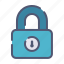 padlock, security, protect, lock 