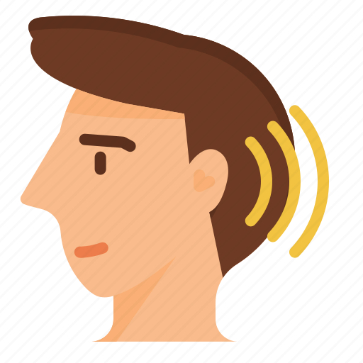 Listening, skills, hear, ear, head, equilibrium, sound icon - Download on Iconfinder
