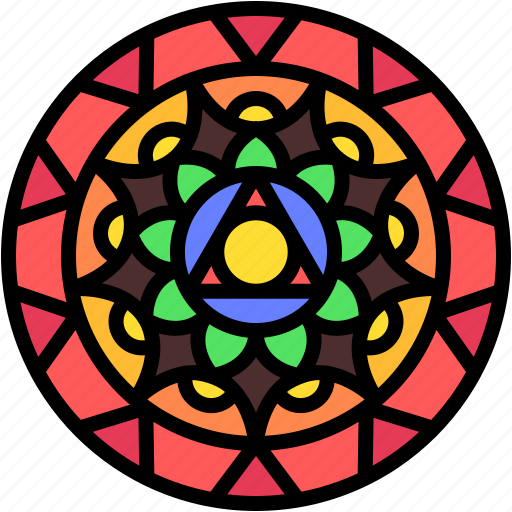 Mandala, cultures, art, and, design, floral, decoration icon - Download on Iconfinder