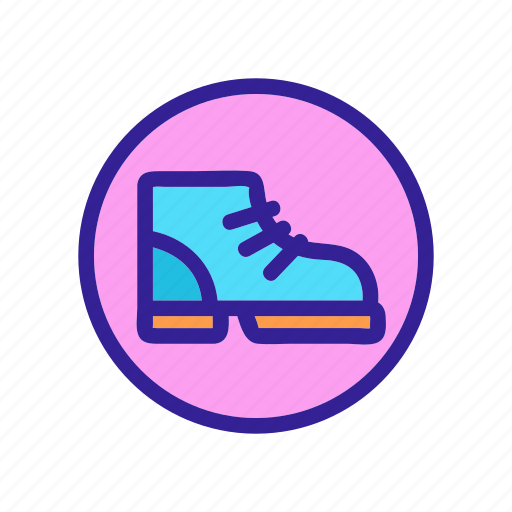 Clog, clothes, contour, mandatory, protection, shoes, web icon - Download on Iconfinder