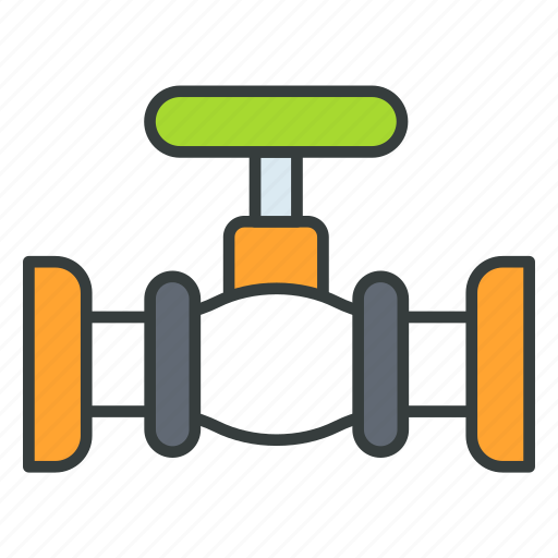Water, tube, valve, construction icon - Download on Iconfinder
