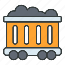 container, transport, railway, transportation