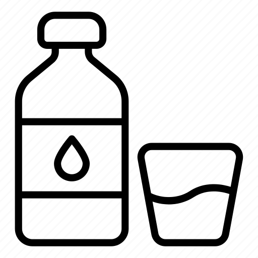 Container, water, drink, glass, liquid icon - Download on Iconfinder