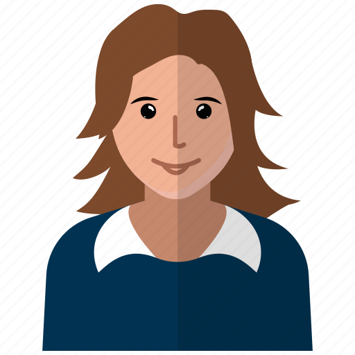 Avatar, beautiful, character, female, girl, team member, testimonial icon - Download on Iconfinder