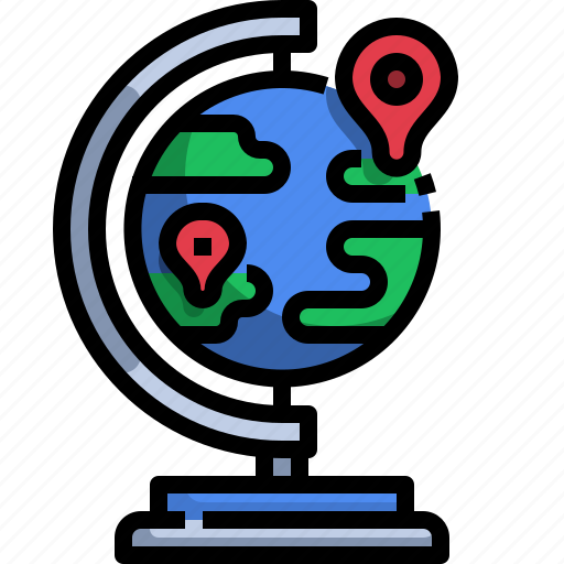 Cartography, earth, education, globe, location icon - Download on Iconfinder
