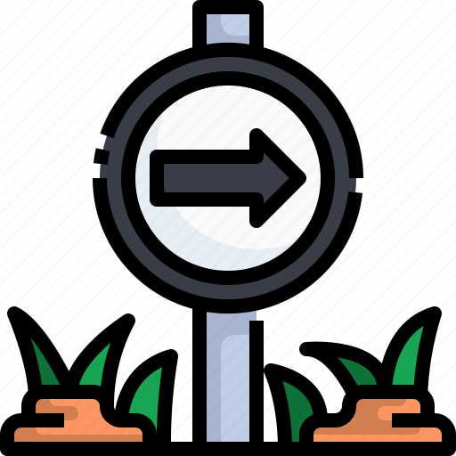 Direction, guidepost, road, sign, signpost, traffic icon - Download on Iconfinder