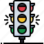 intersection, lights, road, sign, signal, signaling, traffic 