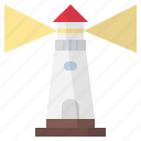 lighthouse, landmark, guide, navigation, tower, light