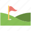 countryside golf course, golf club, golf course, golf flag, golf ground 