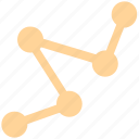 chain, component, connection, fragment, link, map, path, pin, position, route, steps