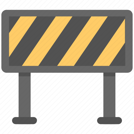 Barricade, road barrier, road maintenance, roadblock, traffic warning icon - Download on Iconfinder