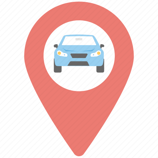 Car gps, car location pin, car navigation, car navigation system, car satellite navigation icon - Download on Iconfinder