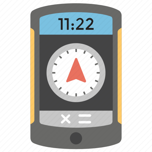 Directional app, gps, navigation app, navigation device, navigator icon - Download on Iconfinder