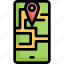 cell, cellphone, gps, location, map, navigation, phone 