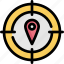gps, location, map, marker, navigation, pin, target 