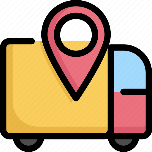 Gps, location, logistic, map, marker, navigation, pin icon - Download on Iconfinder