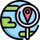 find, gps, location, map, navigation, pin, search