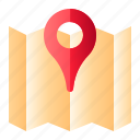 location, map, navigation, pin 