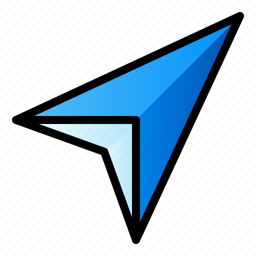 Arrow, compass, direction, gps, navigation icon - Download on Iconfinder