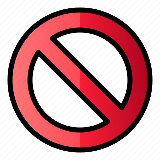 Block, forbidden, prohibited, sign, stop icon - Download on Iconfinder